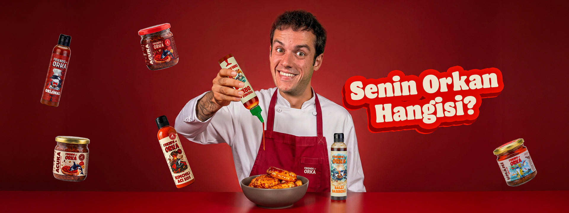 Senin Orkan hangisi? Friends of Orka sos ailesi