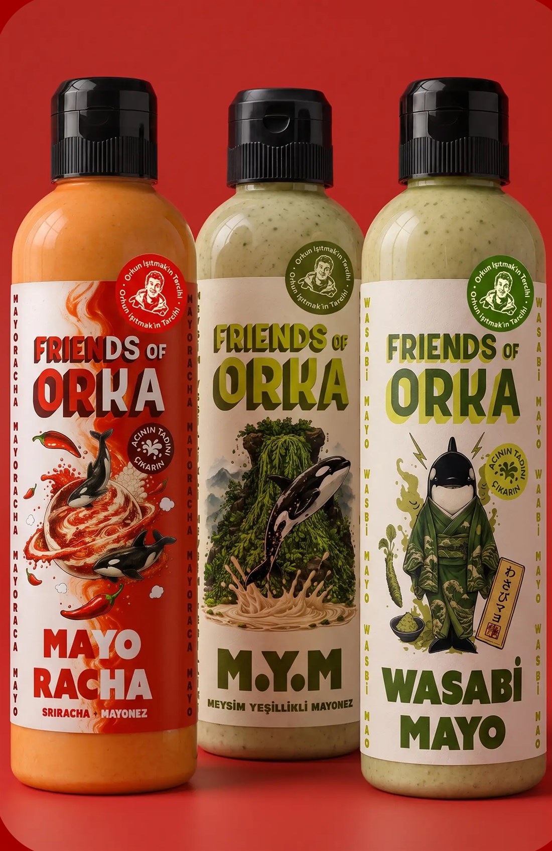 Friends of Orka — Mayoracha, M.Y.M ve Wasabi Mayo