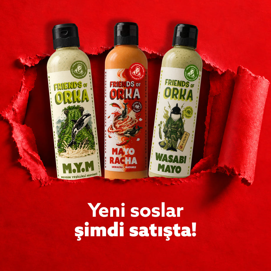 Yeni soslar şimdi satışta: M.Y.M, Mayoracha ve Wasabi Mayo